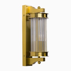 Small Brass Elon Wall Light from Pure White Lines