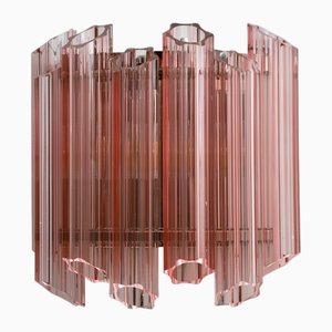 Pink Palermo Wall Light from Pure White Lines