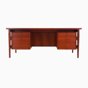 Danish Teak Desk by Arne Vodder for Sibast, 1960s