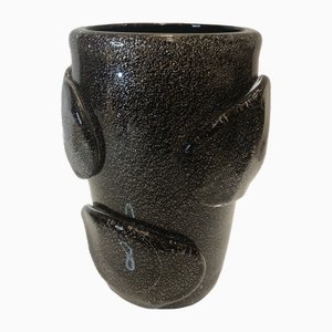 Vaso spaziale vintage nero