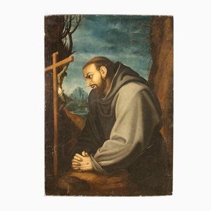 Italian Artist, Saint Francis, 1770, Oil on Canvas