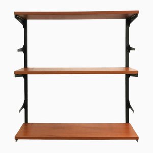 Mid-Century Wall Shelf in Teak, 1960s