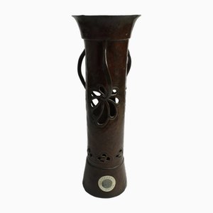 Vintage Jugend Vase aus Kupfer