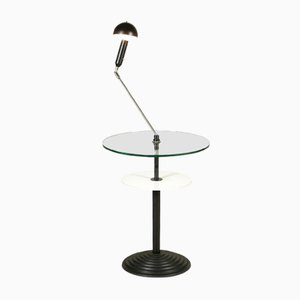 Model Altair 2755 Floor Lamp with Table by Daniela Puppa & Franco Raggi for Fontana Arte, 1988