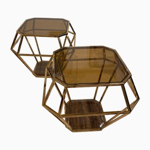 Comodini Diamond, set di 2