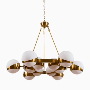 Large Lucca Sputnik Chandelier from Pure White Lines