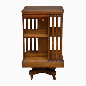 Oak Revolving Bookcases from Maple and Co.