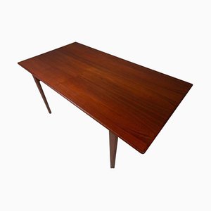 Mid-Century Modern Extendable Scandinavian Dining Table by Arne Vodder, 1950s