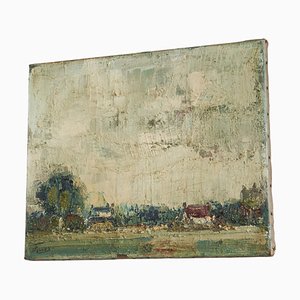 Dutch Artist, Landscape, Oil on Canvas, 1940s