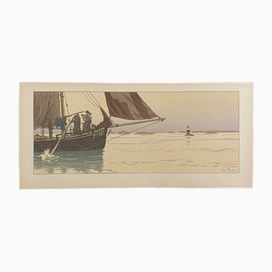 Henri Rivière, The Magic of Hours: Flat Calm, Lithograph