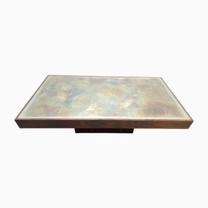 Brutalist Coffee Table in Copper, 1960s