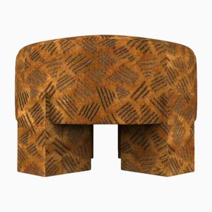 Pouf in Tobacco Colour by Alter Ego Studio
