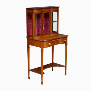 Edwardian Mahogany Display Cabinet