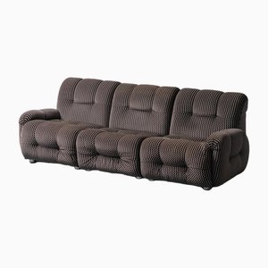 3-Seater Modular Sofa in Fabric, 1970s, Set of 3