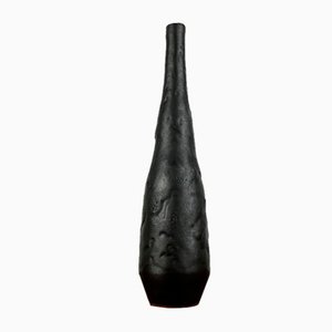 Deutsche Mid-Century Studio Vase aus Keramik von Janne Reckert-Cordua, 1960er