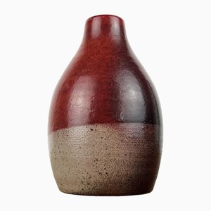 Deutsche Mid-Century Studio Vase aus Keramik von Jürgen Riecke, 1960er