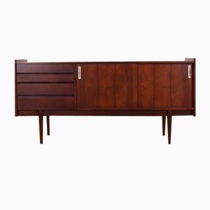 Polnisches Mid-Century Sideboard aus Nussholz von Bytomskie Fabryki Mebli, 1960er