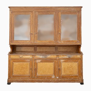 Large Two-Body Wooden Buffet, 1890