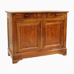 Credenza Luigi Filippo in noce, XIX secolo