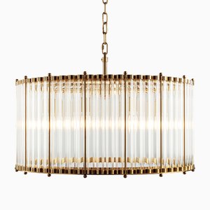 Medium the Monza Chandelier from Pure White Lines