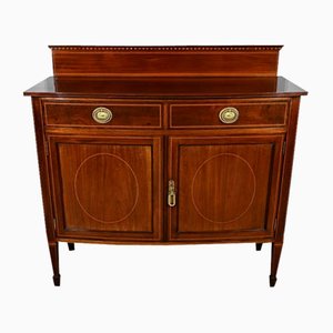 Englisches Art Deco Mahagoni Buffet, 1920er