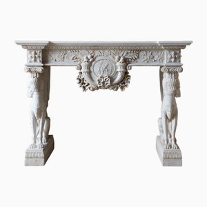 Italian Monumental Mantelpiece