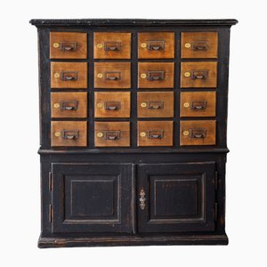 Vintage Index Card Cabinet