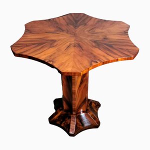 Mesa de centro italiana Biedermeier con forma, década de 1890