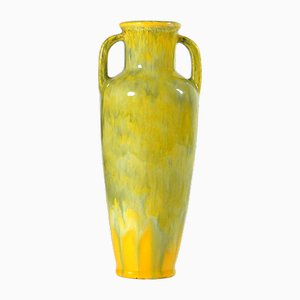 French Drip Glaze Ceramic Vase, 1950s