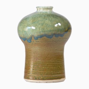 Drip Glaze Keramikvase, 1970er