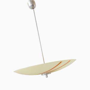 Mid-Century Glass Ceiling Light from Napako, 1960s
