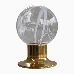 Lámpara de mesa modelo Membrane de cristal de Murano de Gino Vistosi, Italia, años 60