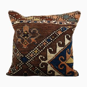 Housse de Coussin Mid-Century en Laine, Turquie