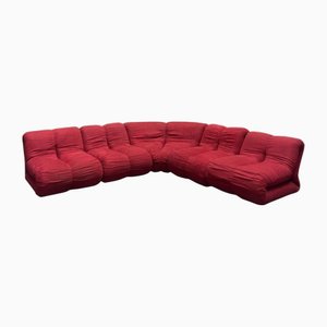 Modular Sofa by Claudio Vagnoni for 1P Pangru, Italy, 1968, Set of 5