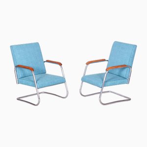 Set of Bauhaus Armchairs by Karel E. Ort, 1930s