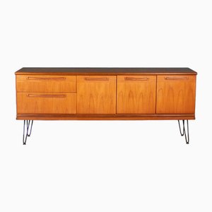 Credenza Long Meredew su gambe a forcina, anni '60