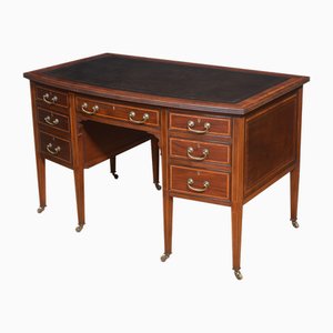 Mahogany Inlaid Writing Desk, 1890s