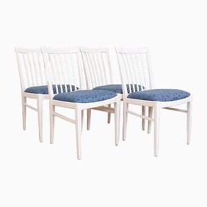 Mid-Century Swedish Dining Chairs by Carl Malmsten for Bodafors, 1960s, Set of 4