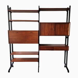 Modular Wall Unit from Simpla Lux, Netherlands, 1960s, Set of 11