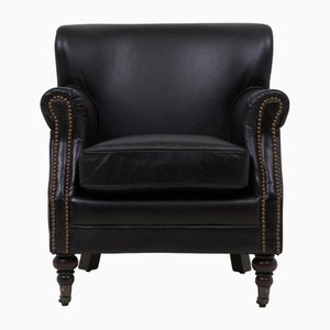 Black Tolworth Club Chair from Pure White Lines