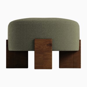 Cassete Pouf in Olive by Alter Ego for Collector