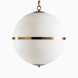 Large Opaline Fitzroy Pendant from Pure White Lines