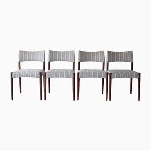 Mid-Century Danish Rosewood Dining Chairs, 1960s, Set of 4