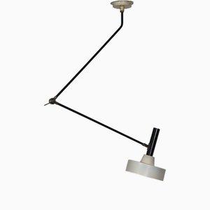 Large Adjustable Ceiling Lamp Model 190B by Willem Hagoort, 1959