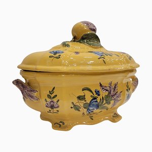 French Ceramic Tureen from Montpellier, 1900