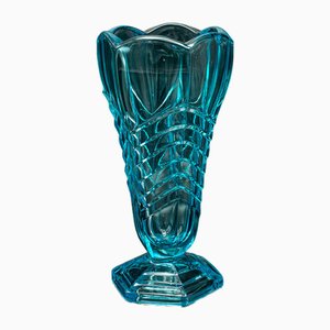 English Art Deco Sundae Cup in Glass, 1930s