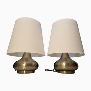 Lampes de Bureau Modèle 2344 Vintage par Max Ingrand, Set de 2