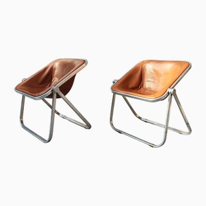 Chaises Plona par Giancarlo Piretti pour Anonima Castelli, 1960s, Set de 2