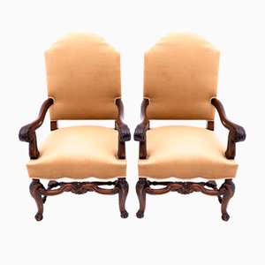 Antique Armchairs, Western Europe, 1900s, Set of 2