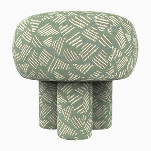 Hygge Stool in Sea Glass by Saccal Design House for Collector